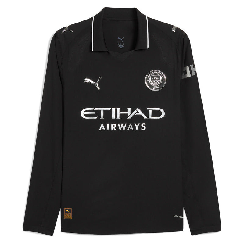 Manchester City Extérieur 2025/26 Manches Longues