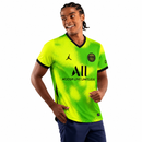 Quatrième maillot Jordan PSG 2021, vert fluorescent, tailles