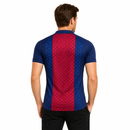 Maillot version joueur PSG version conjointe rouge et bleue 22/23