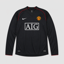Manchester United Rétro Extérieur 2007/08 Manches Longues