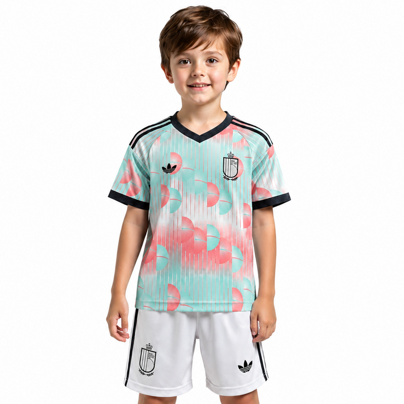 Kit Enfant Belgique Extérieur 2026/27