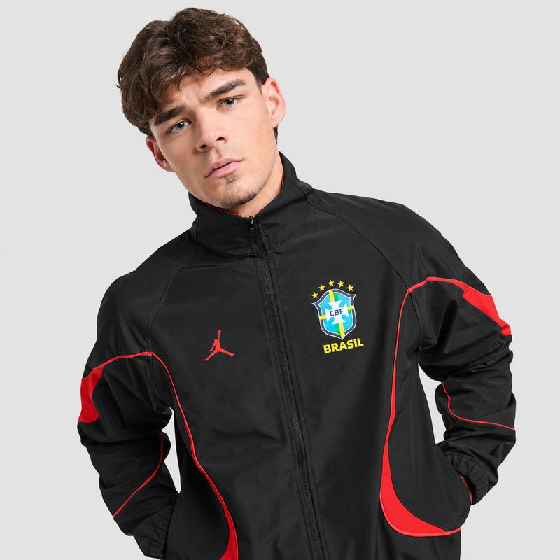 Brésil Veste Jordan Noir 2026/27
