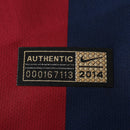 Barcelone Rétro Domicile 2014/15 Manches Longues