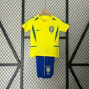 Kit Enfant Brésil Rétro Domicile Jaune 2002