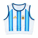 Argentine Domicile 2026/27 Femme Crop Top