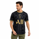 Maillot joueur du PSG, édition spéciale, noir et or, 22/23
