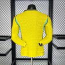 Brésil Domicile Jaune 26/2027 · Version Joueur · Manches Longues