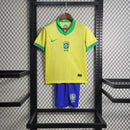 Kit Enfant Brésil Domicile Jaune 24/2025