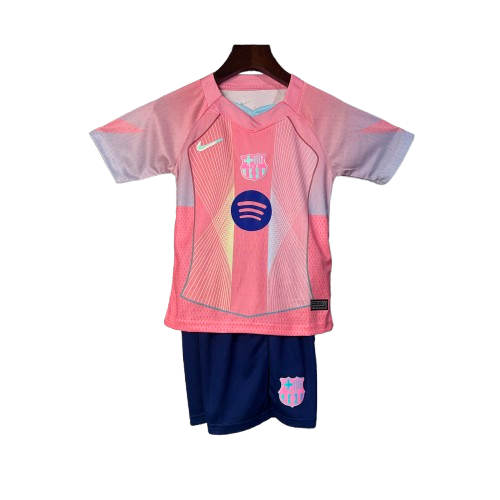 Kit Enfant Barcelone Édition Spéciale Rose 2025/26