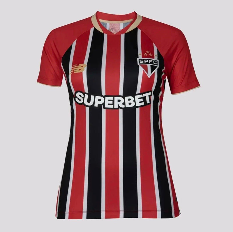 São Paulo Extérieur Rouge 2025/26 Femme