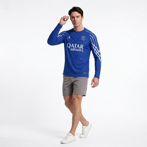 PSG Extérieur 2024/25 · Manches Longues · Version Joueur