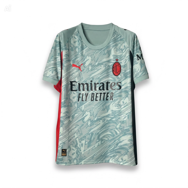 AC Milan Gardien 2025/26 Version Joueur