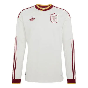 Espagne Extérieur Blanc 2026/27 · Manches Longues