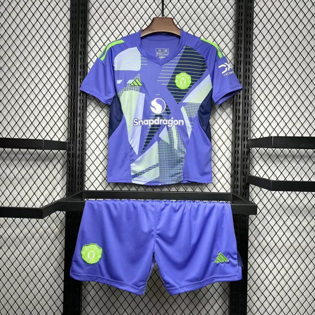 Kit Enfant Manchester United Gardien 2024/25