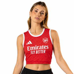 Arsenal Domicile 2025/26 · Femme · Crop Top
