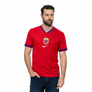Maillot de l'équipe nationale de Norvège, tenue principale rouge - Coupe du monde 2026