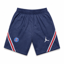 Short de survêtement d'entraînement PSG 21/22 bleu