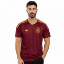 Le troisième maillot de l'Espagne, orné de deux étoiles, célébrant leur victoire à la Coupe du monde 2026