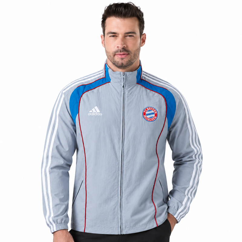 Bayern Munich Coupe-vent Gris 2025/26
