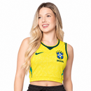 Brésil Domicile 2026/27 Femme Crop Top