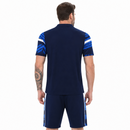 Olympique de Marseille training suit short sleeve kit blue 22/23