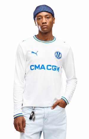 OM Domicile 2026/27 · Manches Longues