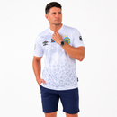 Maillot domicile blanc de l'équipe nationale de la République démocratique du Congo