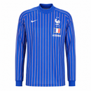 Maillot Bleu Royal France Avant-Match 2026 Manches Longues