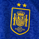 T-shirt cyan 2 étoiles Espagne, championne du monde 2026/27