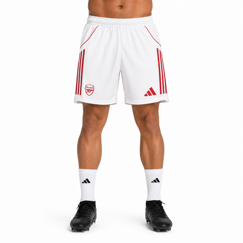 Short Arsenal Domicile Blanc 2025/26
