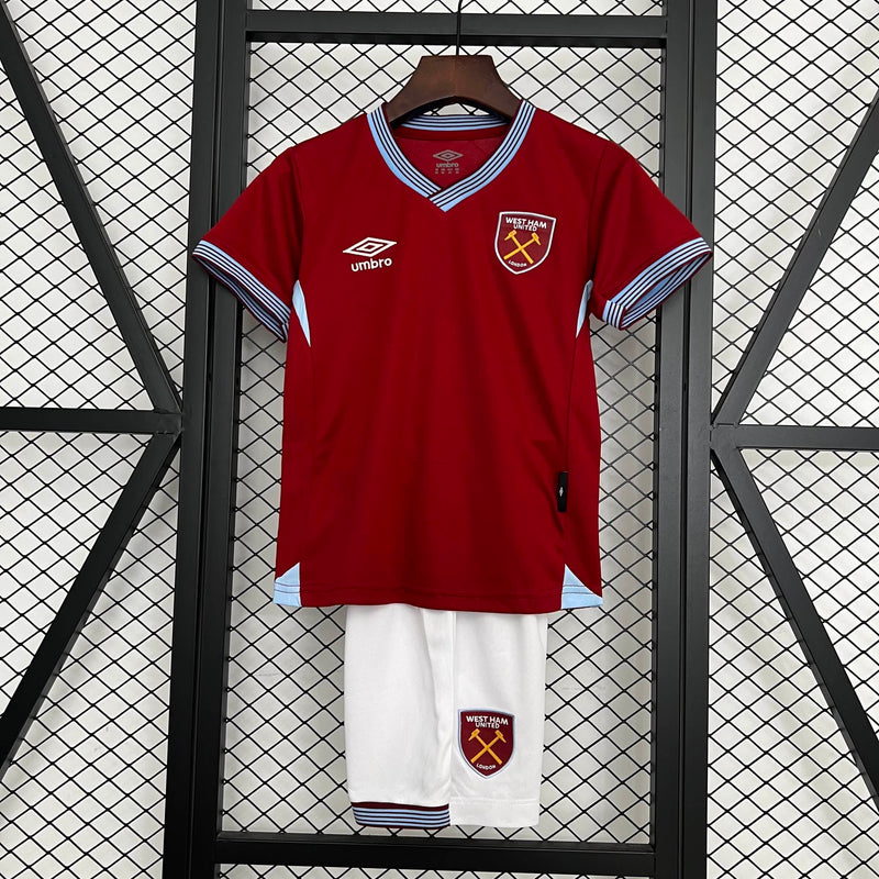 Kit Enfant West Ham Domicile 2025/26