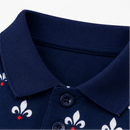 Polo bleu PSG x Jordan