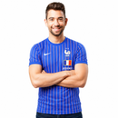 Maillot bleu royal de l'équipe de France avant-match 2026