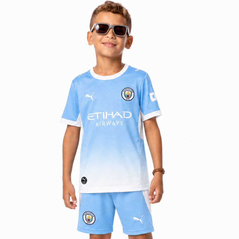 Kit Enfant Manchester City Domicile 2026/27