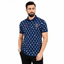 Polo bleu PSG x Jordan