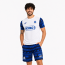 Tenue d'entraînement Olympique de Marseille 22/23 (manches courtes) – Blanc et bleu