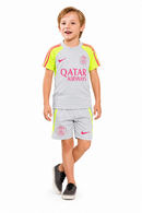 Kit Enfant PSG Survêtement Gris 2024