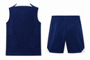 Ensemble de survêtement d'entraînement PSG 22/23 (haut sans manches) – Bleu foncé