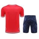 Tenue d'entraînement PSG 22-23 (haut à manches courtes et short) – Rouge