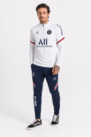 Survêtement d'entraînement zippé PSG 22/23 Gris