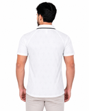 Polo PSG 21/22 à motifs blancs