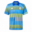 Real Madrid Polo Vert Rayures vertes 25/2026