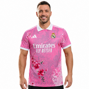 Real Madrid Édition Spéciale Rose Fleurs 2025/26