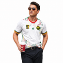 Maillot extérieur de l'équipe nationale du Cameroun 2026 - Version supporter - Blanc