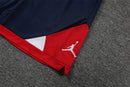 Tenue d'entraînement PSG 22/23 (haut sans manches) – bleu foncé avec bande rouge