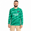 Maillot de gardien de but PSG vert à manches longues 23-24