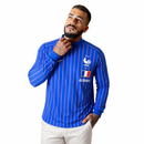 Maillot Bleu Royal France Avant-Match 2026 Manches Longues