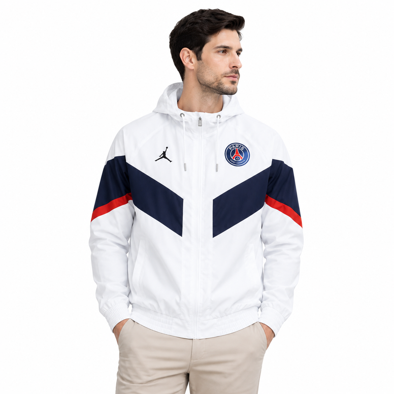 PSG Coupe-vent Jordan Blanc 2022/23