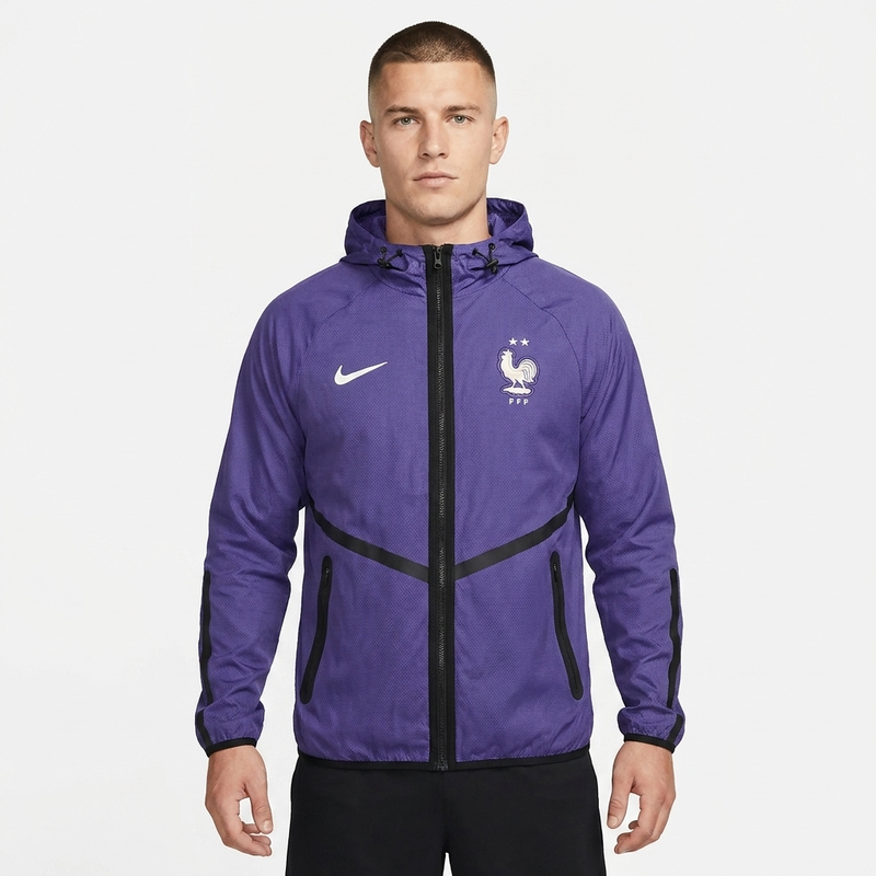 France Veste Entraînement Violette 2026/27