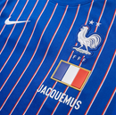 Maillot bleu royal de l'équipe de France avant-match 2026